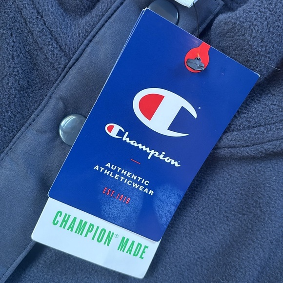 NWT Montana State University Cats Women's Navy Blue Fleece Snap Pullover Sz XXL - Picture 6 of 14